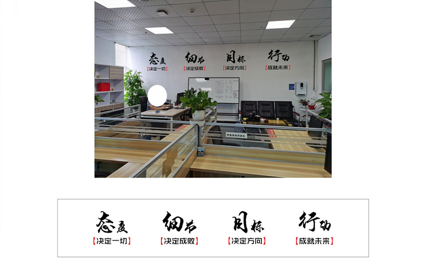 辦公室上墻標語 