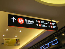 商場(chǎng)指示牌