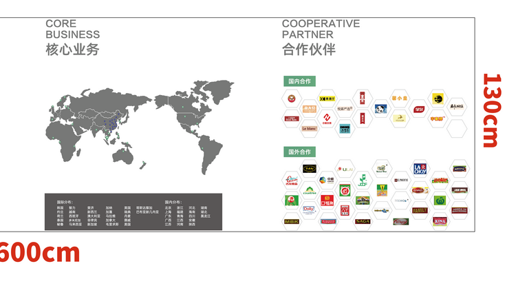 外貿企業文化墻_外貿公司文化墻
