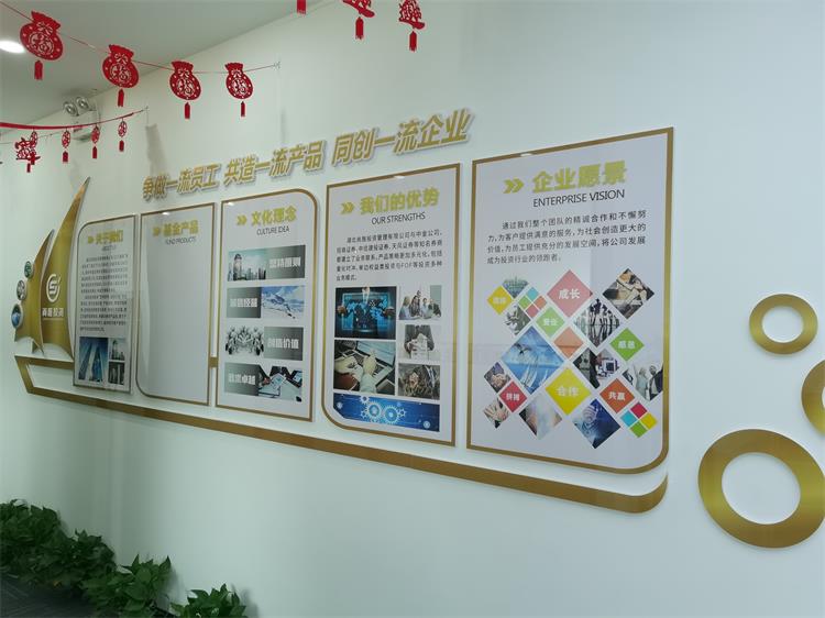 創意員工風采文化墻圖片